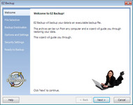 EZ Backup WordPerfect Basic screenshot